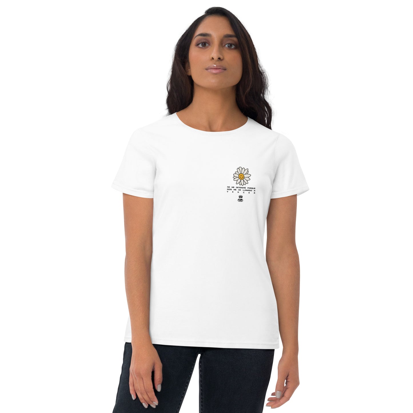 Camiseta de manga corta para mujer