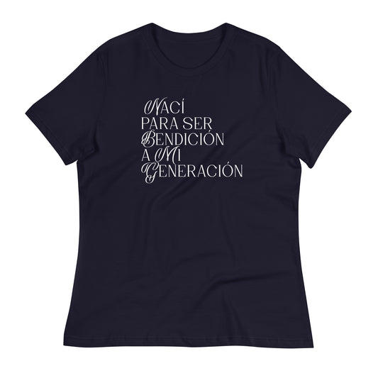 Camiseta suelta mujer