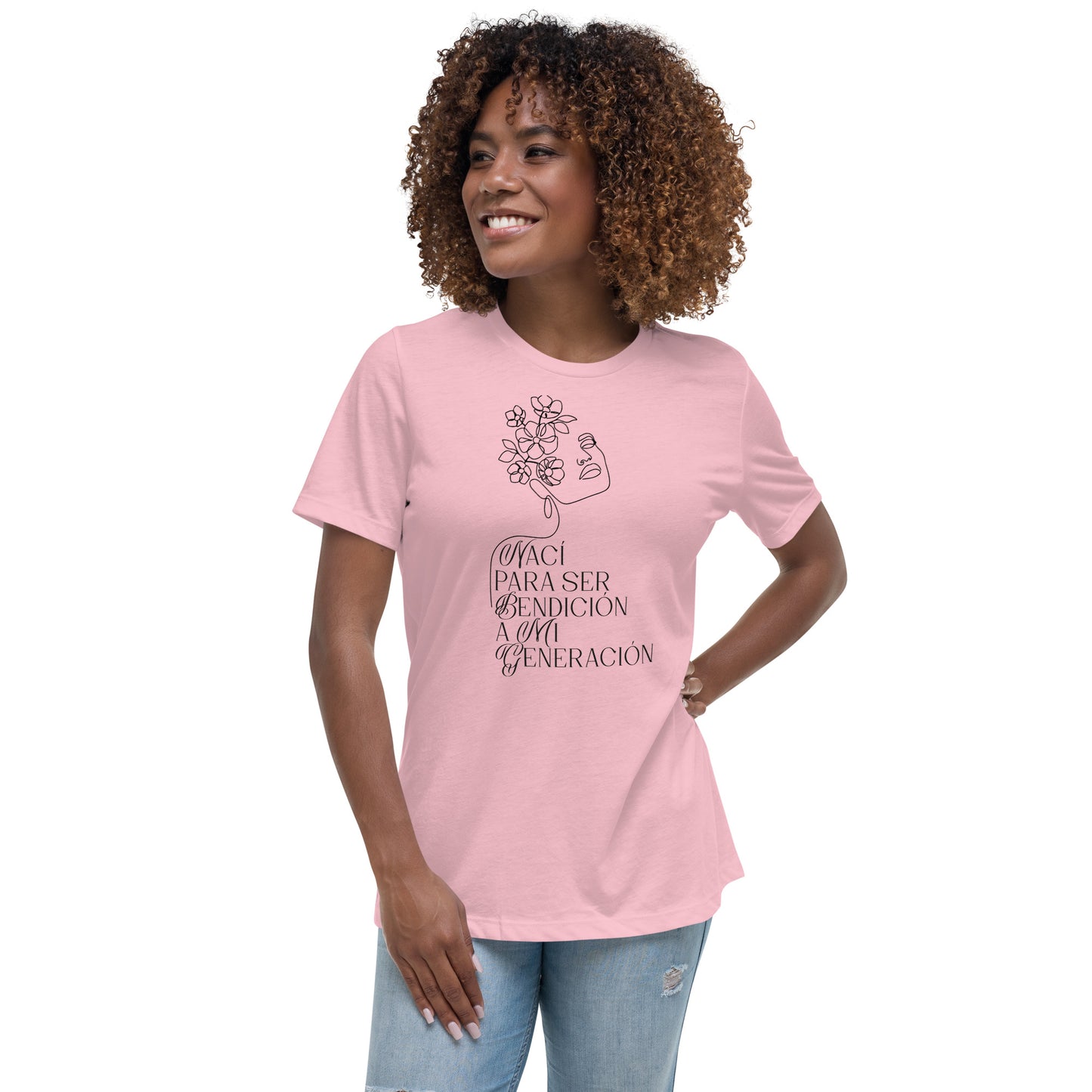 Camiseta suelta mujer