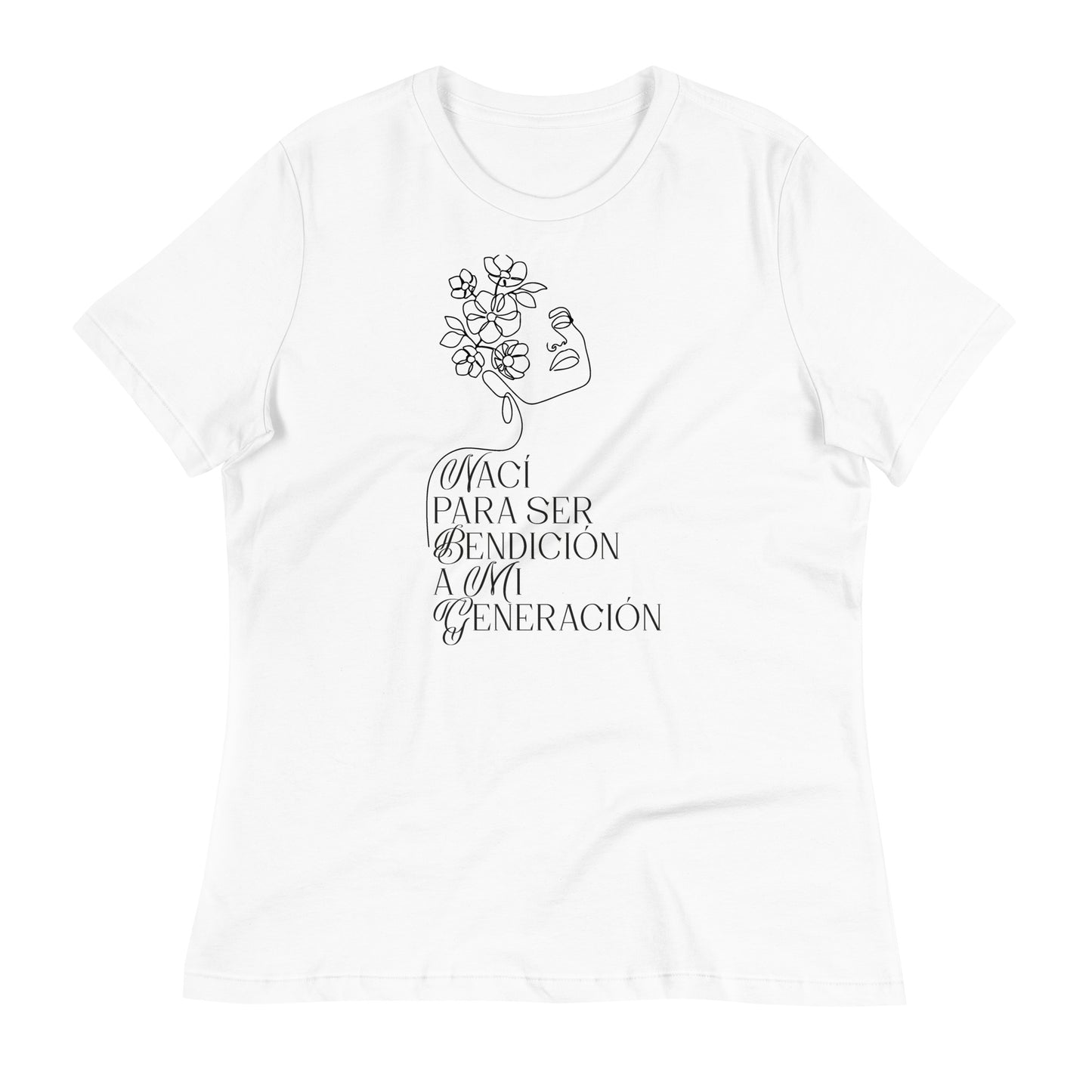 Camiseta suelta mujer